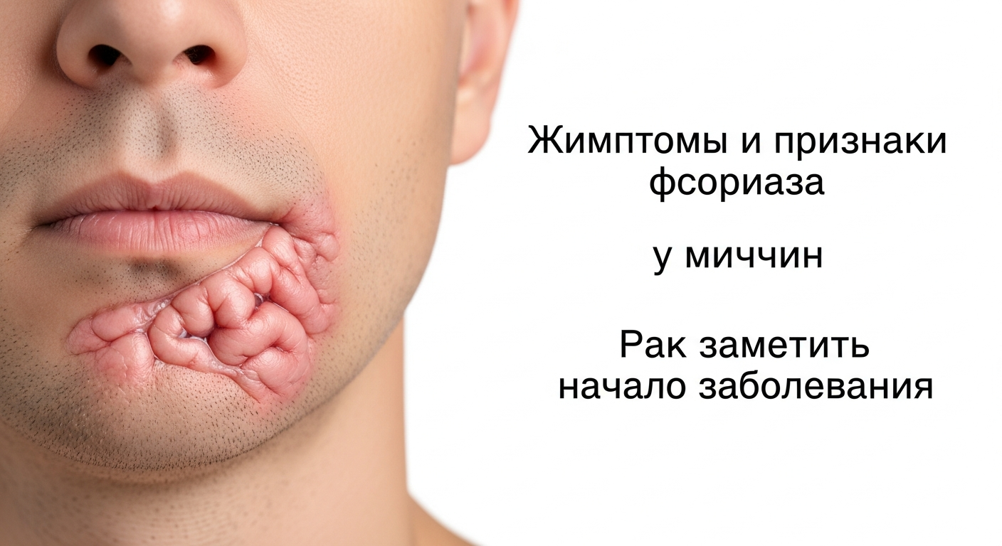 Симптомы и признаки псориаза у мужчин. Как заметить начало заболевания