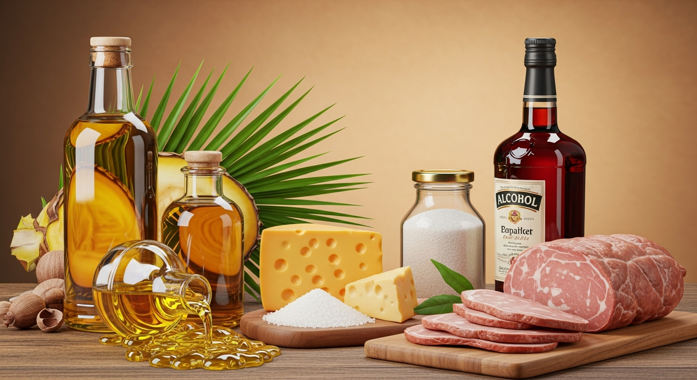 Диета при псориазе волосистой части головы. ТОП-5 продуктов